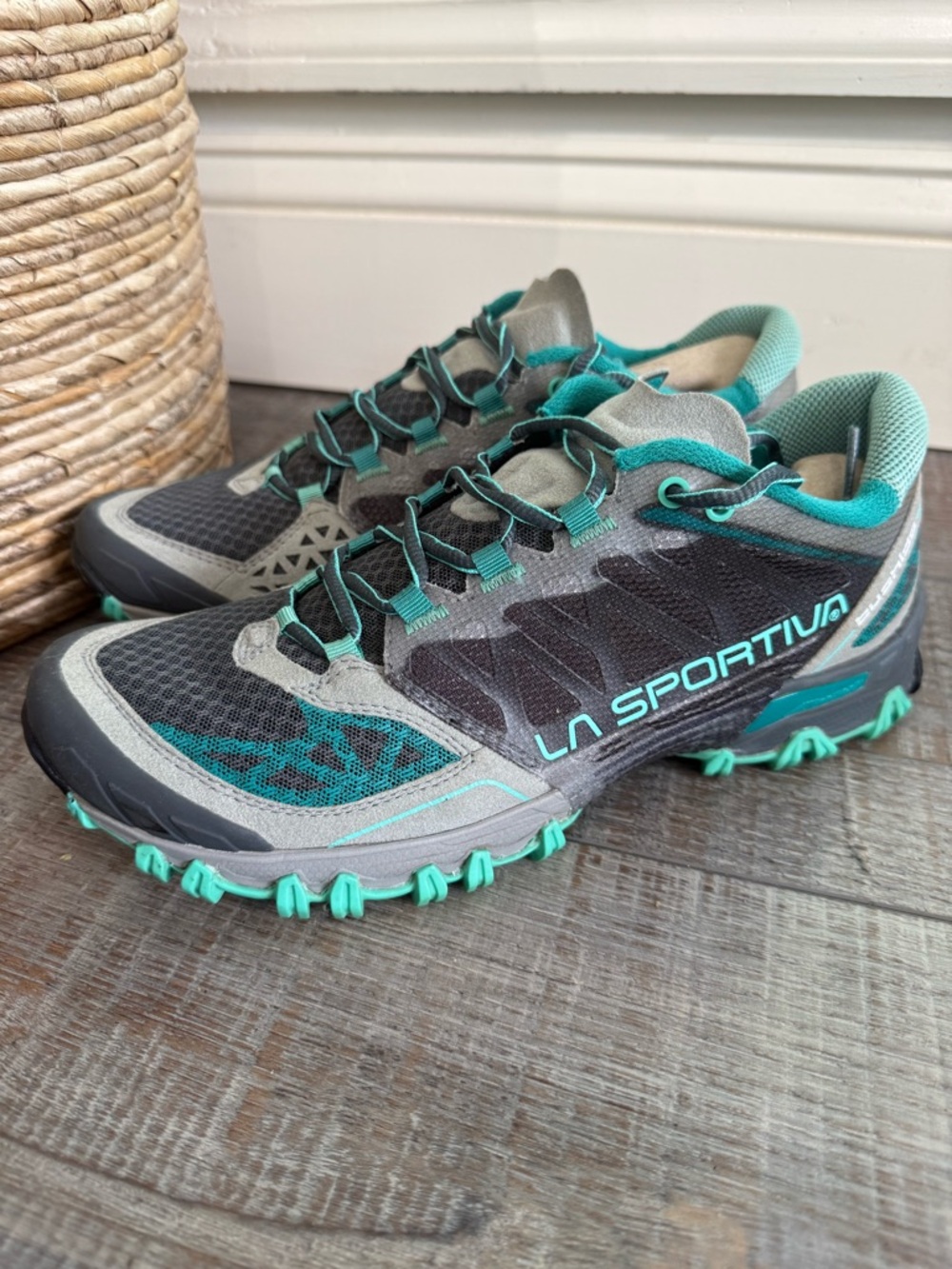 La Sportiva Bushido II trail running hiking shoes sz9.5